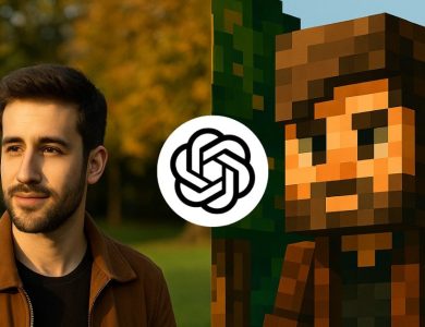 چگونه با ChatGPT عکس ها رو به سبک ماینکرفت تبدیل کنیم؟